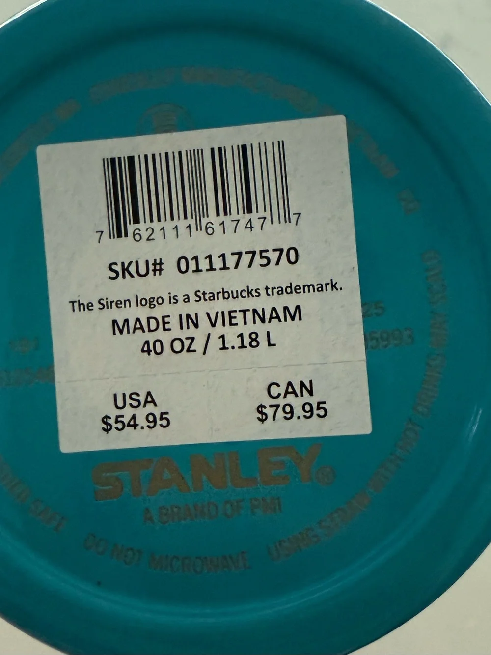 Stanley starbucks cobalt